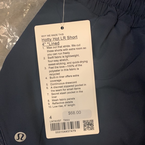 Lululemon Hotty Hot short 4” lined - Picture 11 of 13